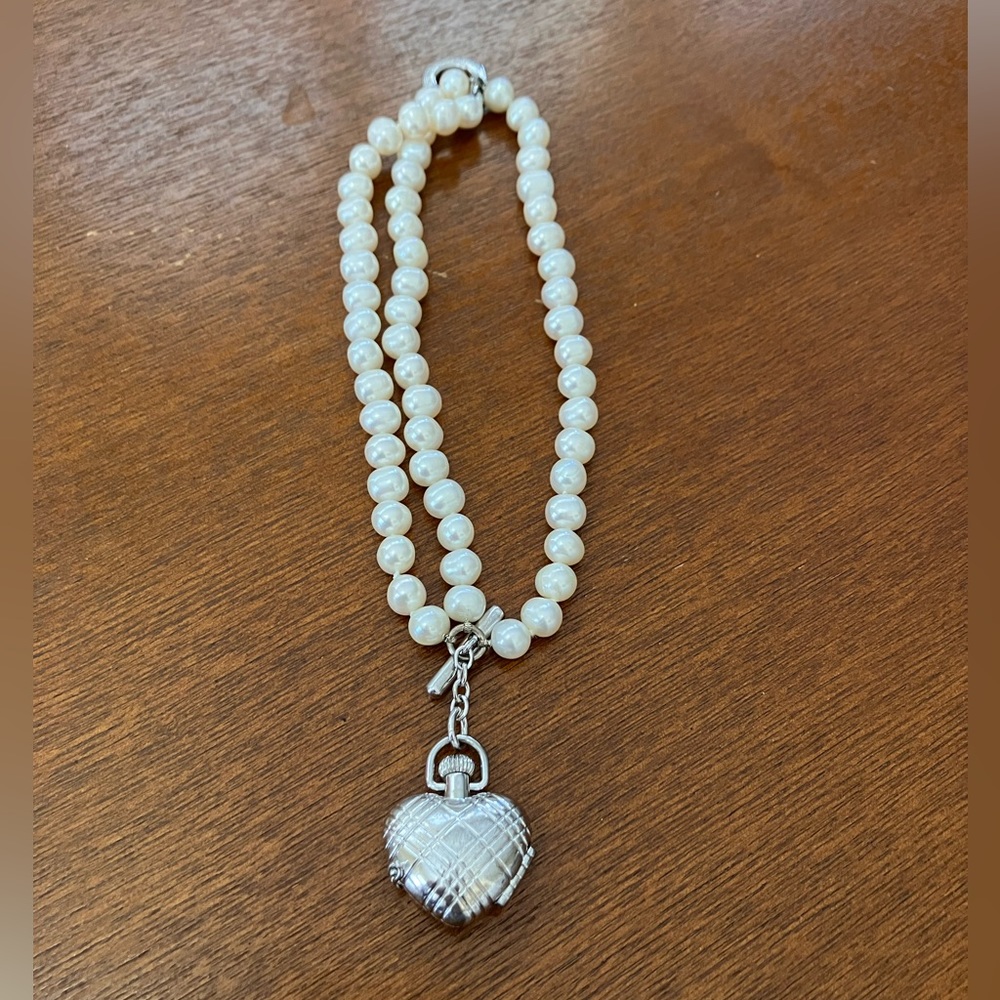 Burberry Pearl Heart Watch